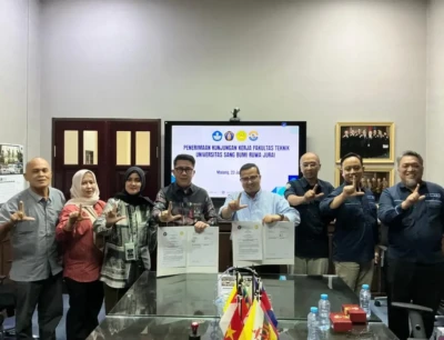 Penandatanganan PKS Fakultas Teknik Universitas Brawijaya dan Fakultas Teknik Universitas Sang Bumi Ruwa Jurai