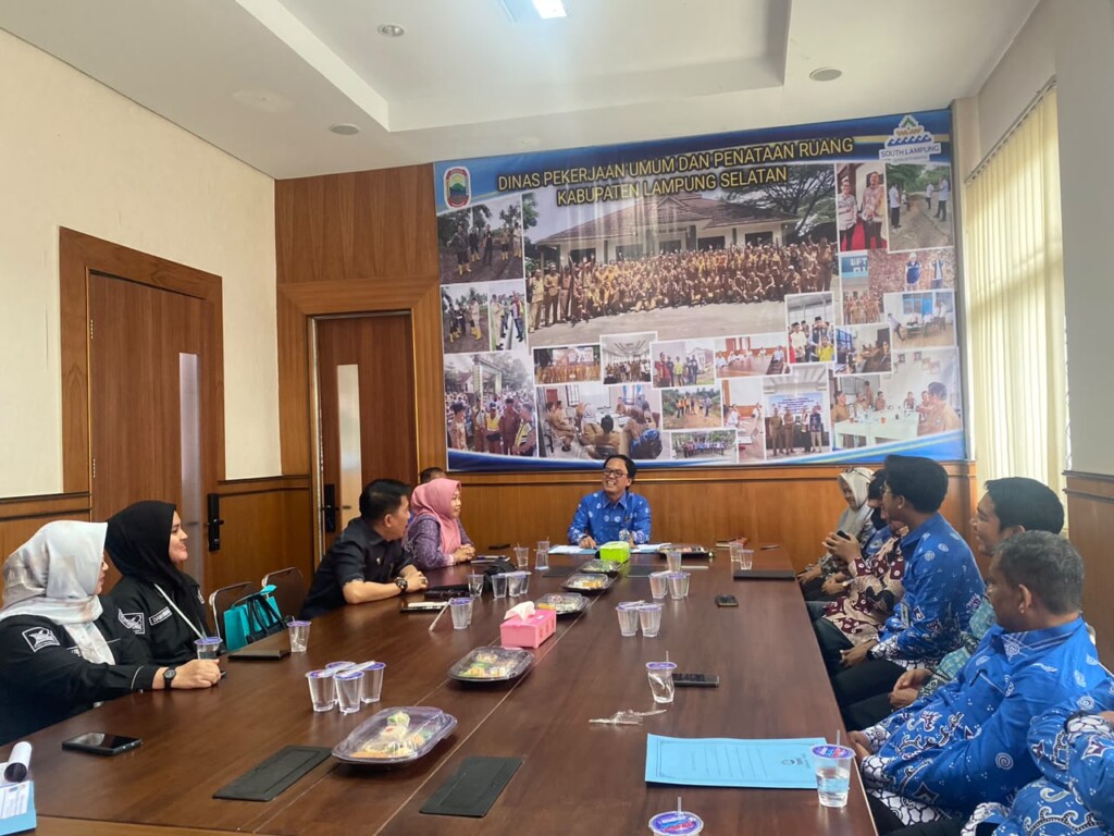 Sosialisa dan Kerja Sama FT Saburai dan Dinas PU Lampung Selatan