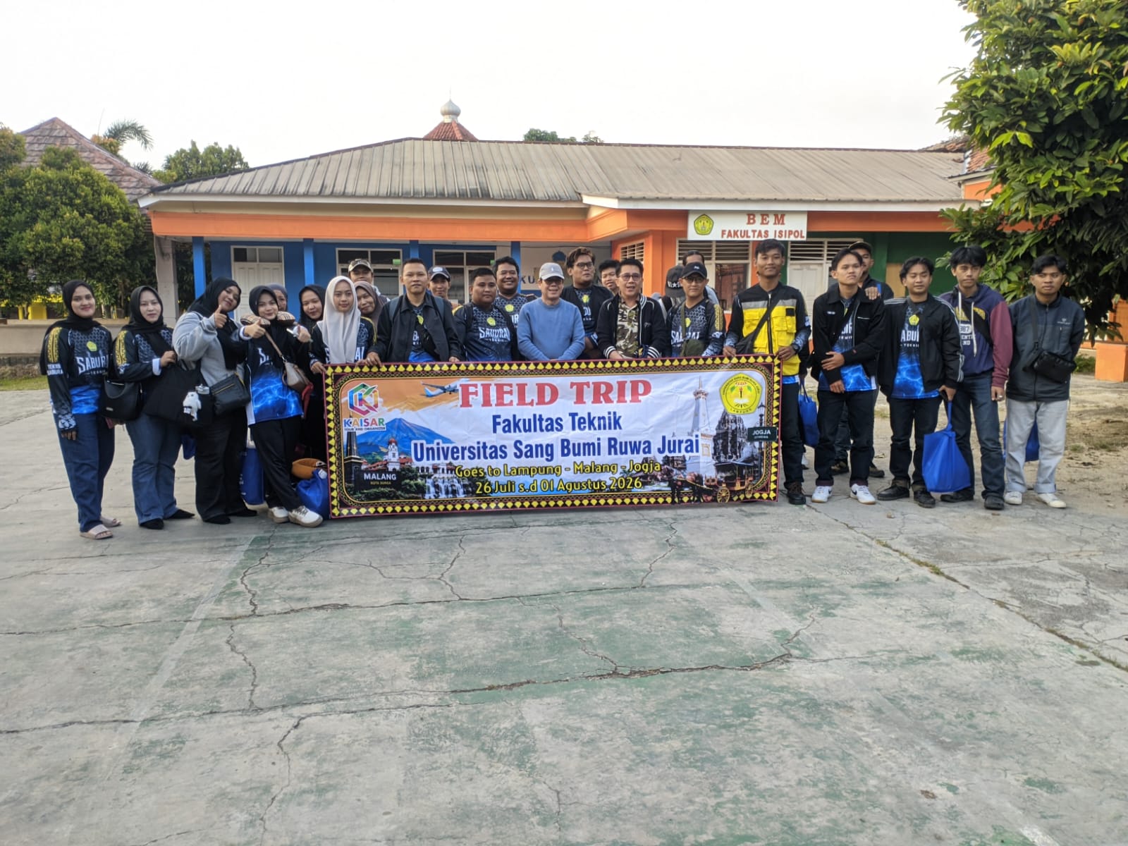 Pelepasan Fieldtrip 2026 – Fakultas Teknik Universitas Saburai